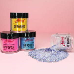 Dip Powder Nail Kit with Glitter Dip Powder Colors