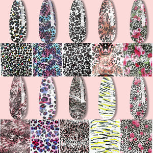 Nail Art Foil Decoration All-in-One Set